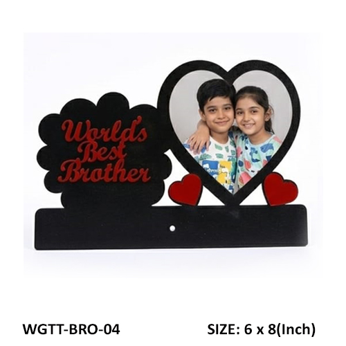 Brother Frame Table Top | Best Brother Gift 