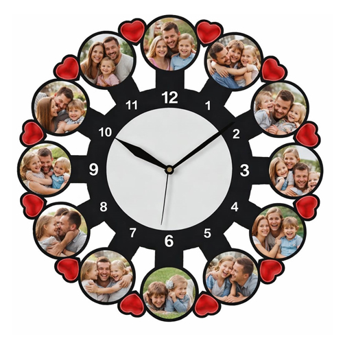 Customized Wall Clock | Family Gift | Wedding Gift  