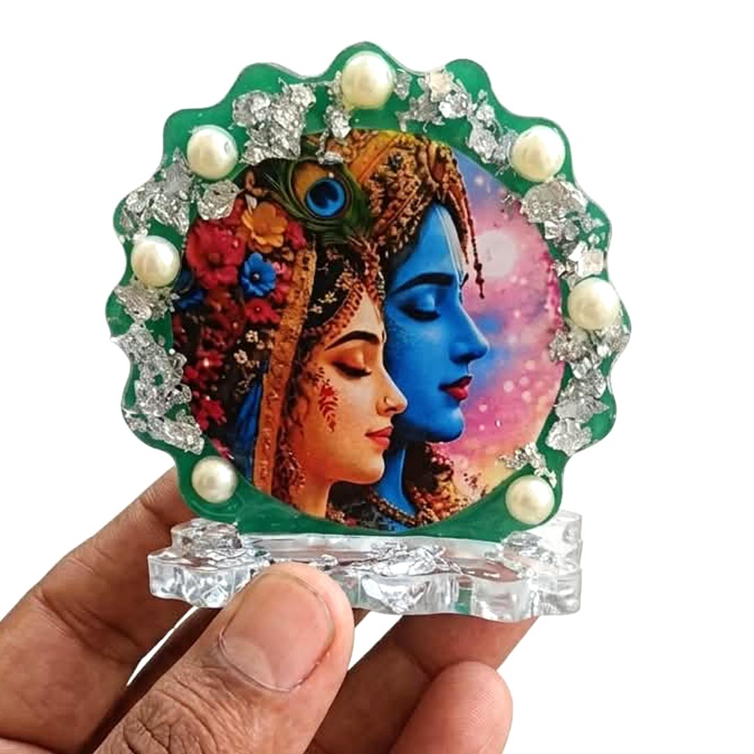 Customized Resin Car Dashboard Mini Photo Frame | Return Gift in Bathinda